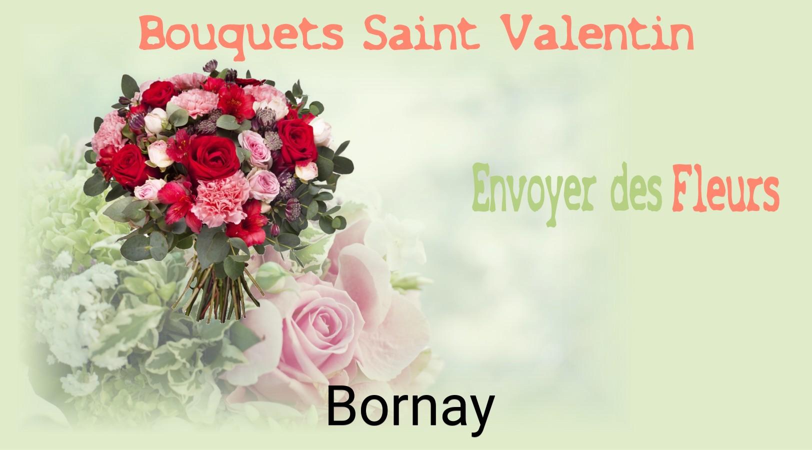 Roses de Saint-Valentin livrées à Bornay