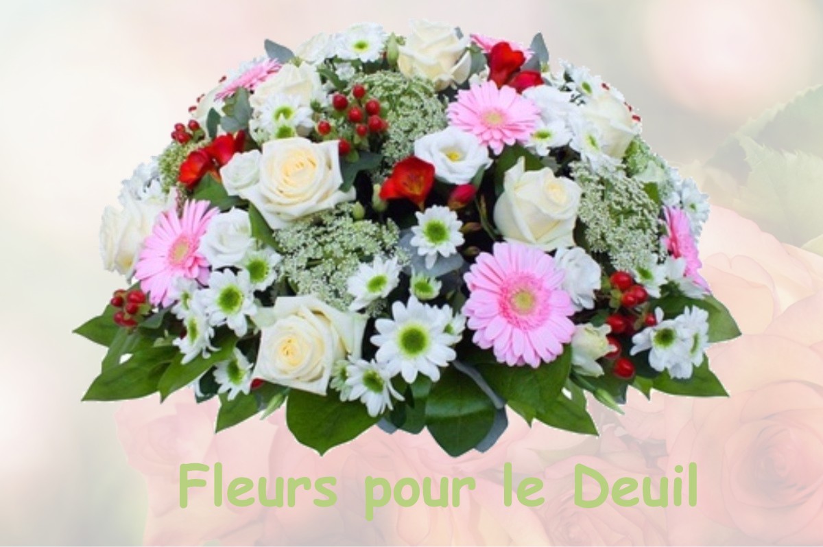 fleurs deuil BORNAY